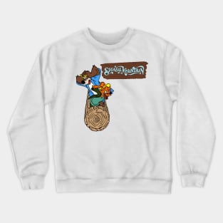 funny mountain Crewneck Sweatshirt